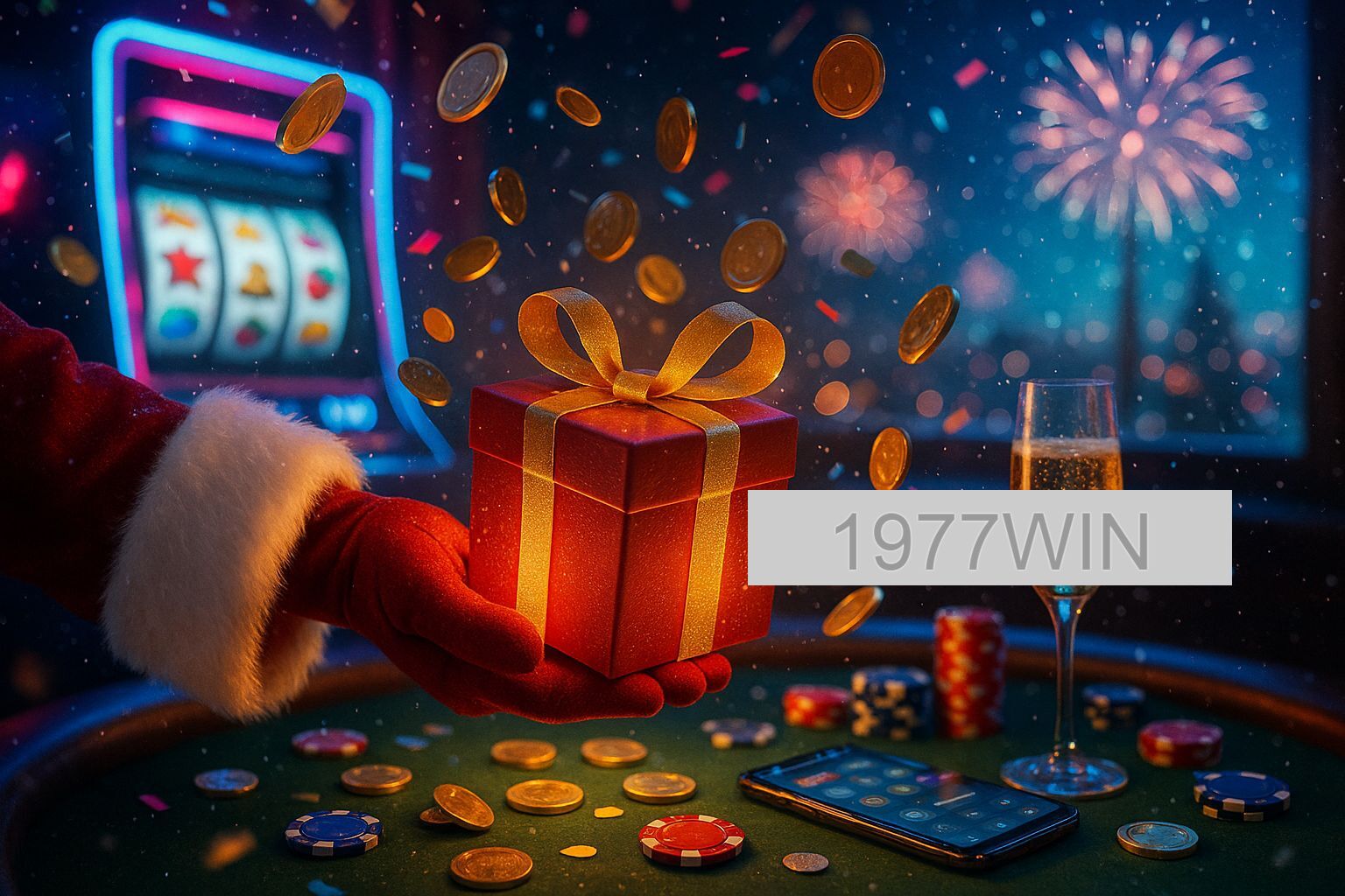 Promoções de Ano Novo no 1977WIN